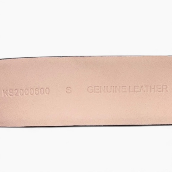 ?NEW Kate Spade “Mel” Leather Belt Women’s Size Small main image 9